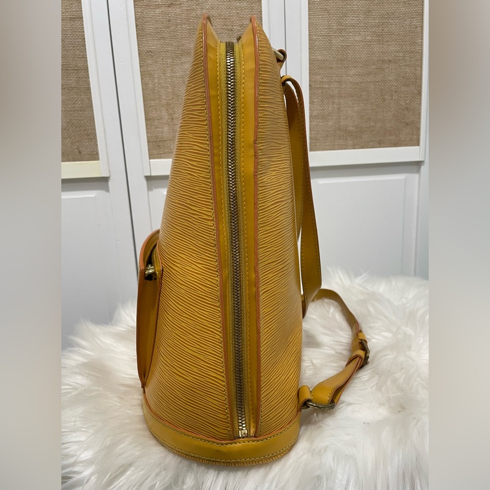 (MT75) Authenticated Vintage Louis Vuitton Epi Gobelin Backpack - Picture 6 of 17